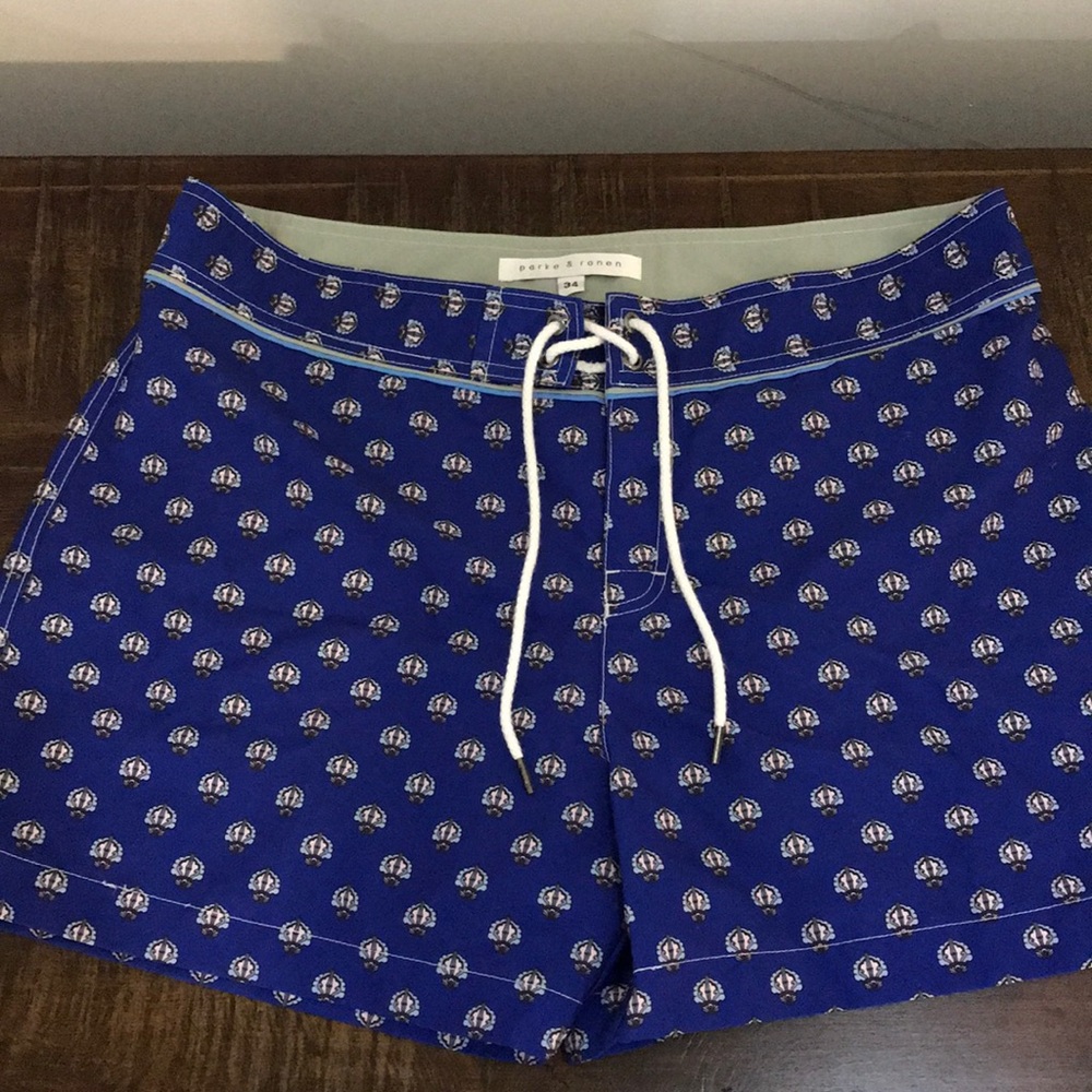 NWT Park & Ronen swim trunks
